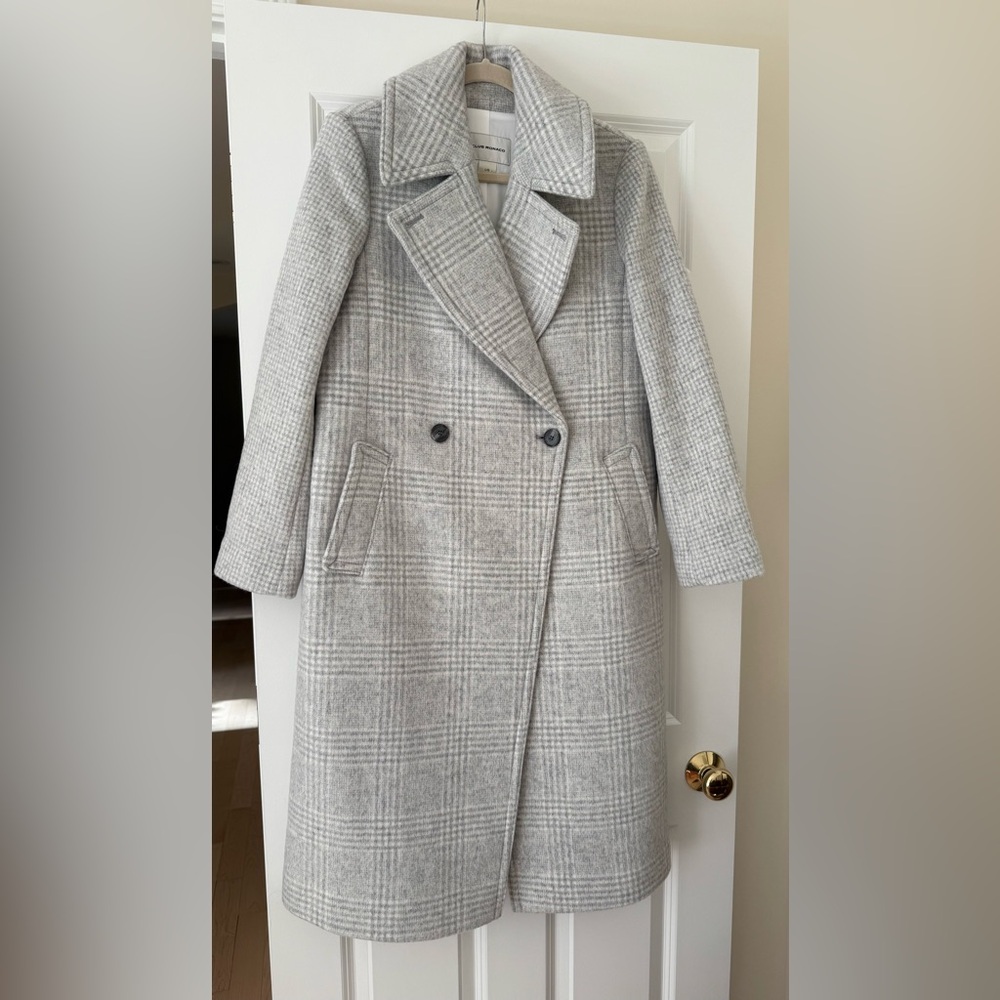 Club Monaco Daylina Plaid Coat
